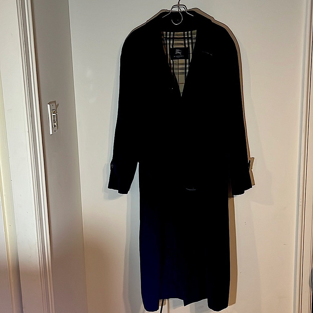 Large Burberry trench coat